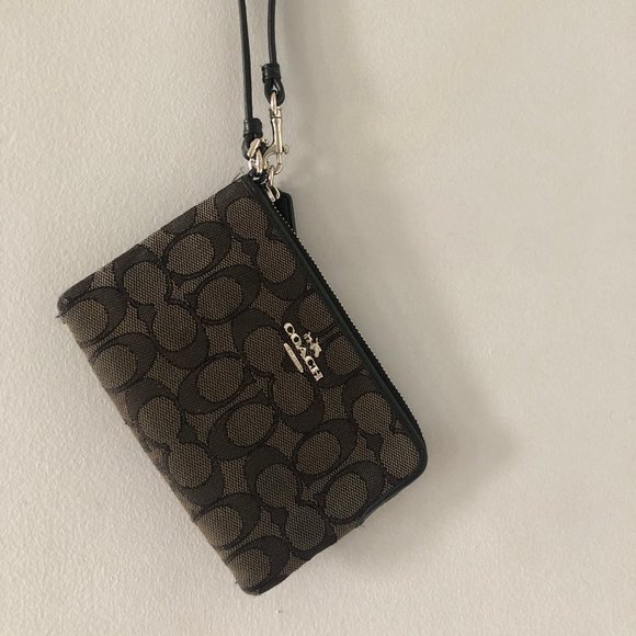 Grey Coach Wristlet